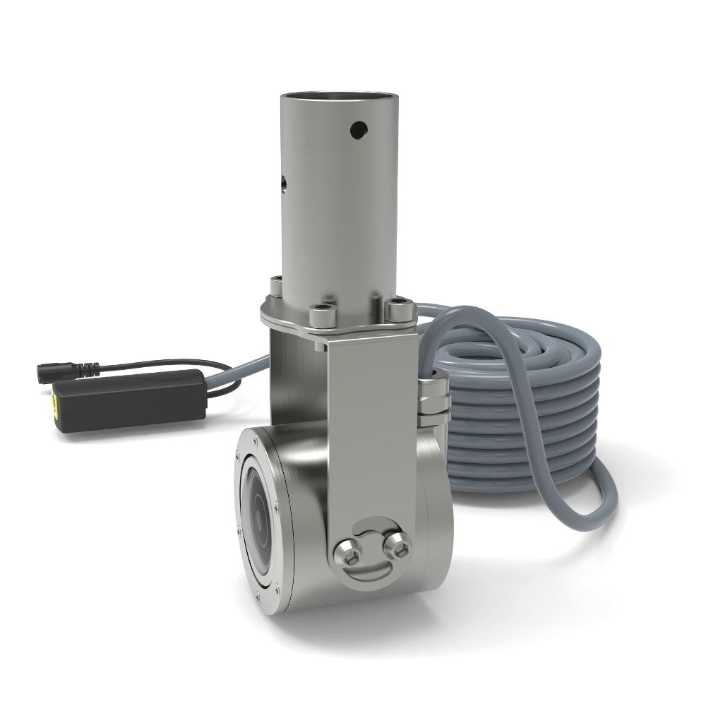 Swimming pool underwater camera 140 ° ultra-wide angle with vertical bracket for easy installation