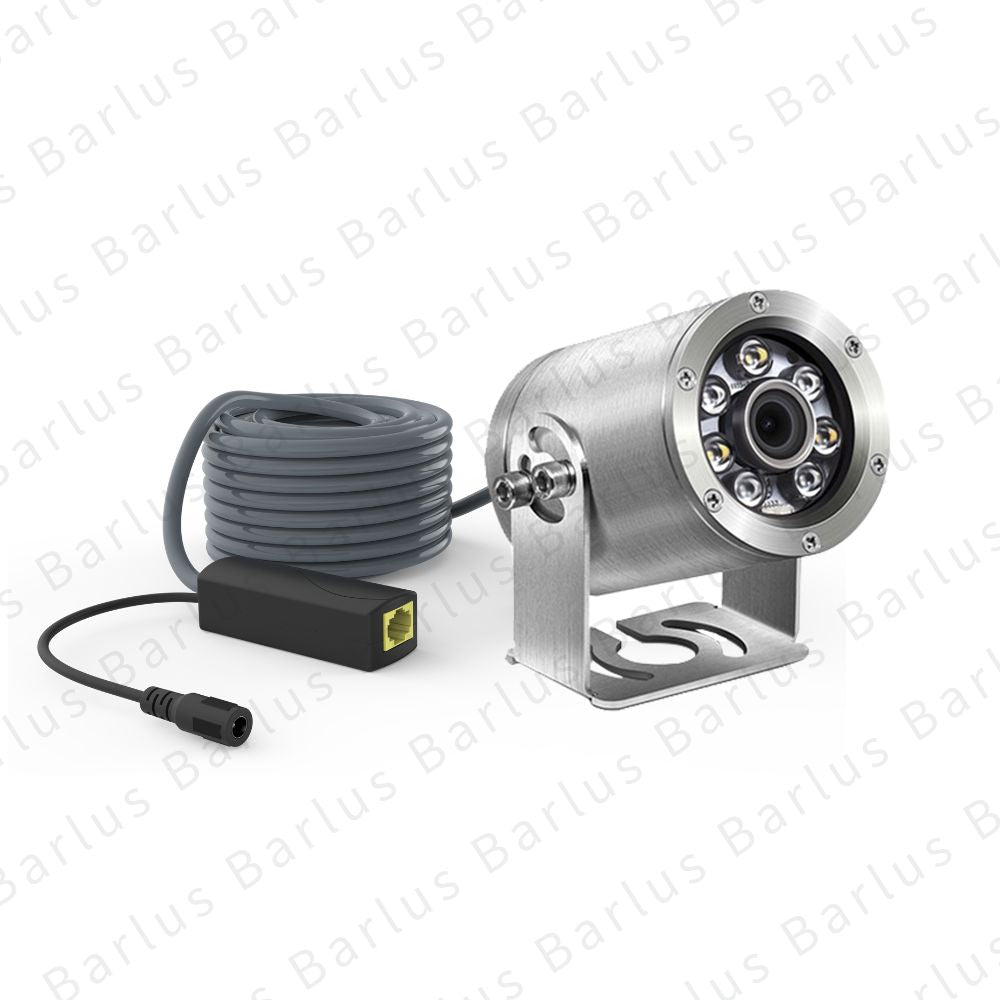 Underwater scientific research, aquaculture, live broadcast Using a high-speed underwater IP camera