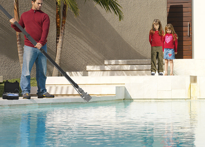 Portable Underwater camera with retractable pole and control box kit, 7'' display
