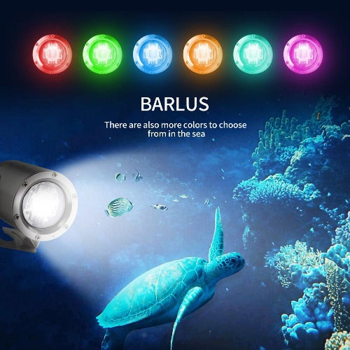 Underwater Light IP68 Waterproof Stainless Steel Corrosion Resistant Housing Set Via Network