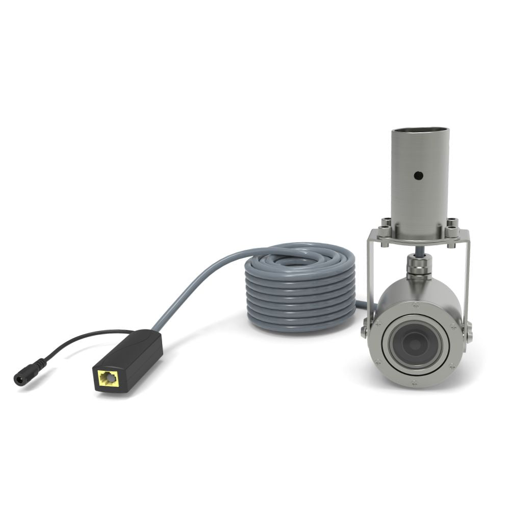 Swimming pool underwater camera 140 ° ultra-wide angle with vertical bracket for easy installation
