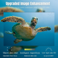 Demonstrates that the Barlus underwater camera comes with the
-Intelligent Image Enhancement.
-lux0.001 low light underwater camera
-Smart algorithm to balance underwater colors