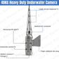 Towed underwater omnidirectional camera kit for deep sea exploration