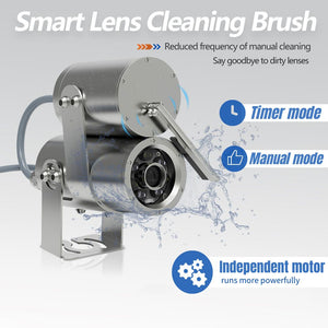 Smart Glass Cleaning Brush - can be paired with other cameras (NO purchased separately)