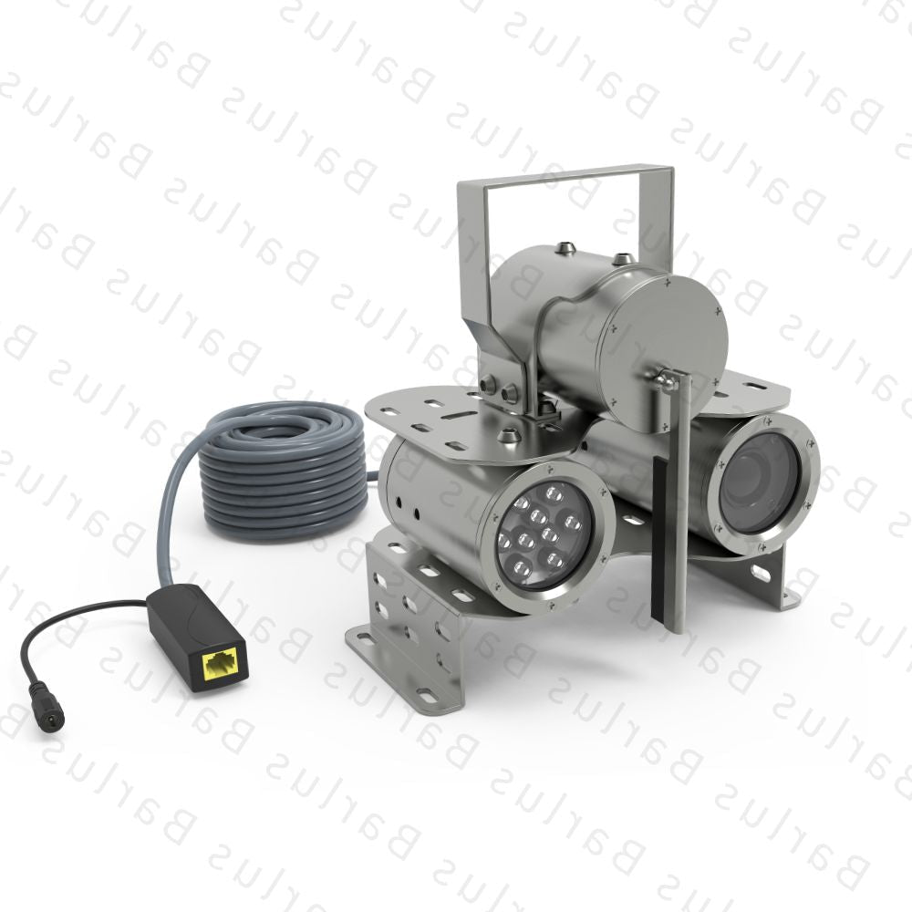 Underwater Anti-Biofouling  Camera - Integrated Electric Self-Cleaning System