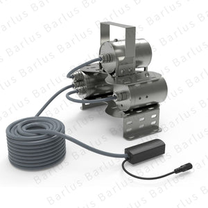 Underwater Anti-Biofouling  Camera - Integrated Electric Self-Cleaning System