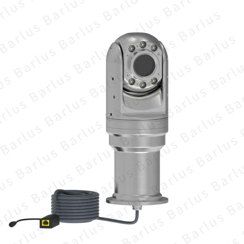 Barlus 360° Rotating Pan Tilt Camera 30x optical zoom for Underwater Fixed Surveillance