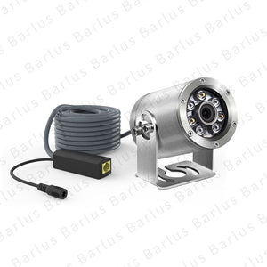Underwater scientific research, aquaculture, live broadcast Using a high-speed underwater IP camera
