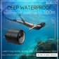 2.Mini Underwater IP Camera Diver Helmet ROV Underwater 140° Wide Angle Camera