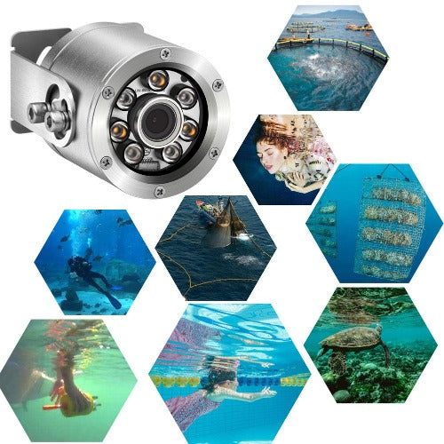 horus underwater camera - realtime underwater image... Underwater scientific research, aquaculture, live broadcast Using a hi ...